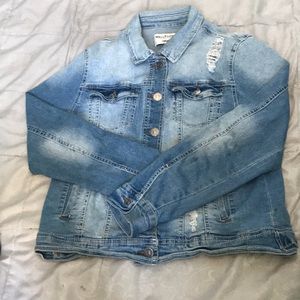 Jean jacket .